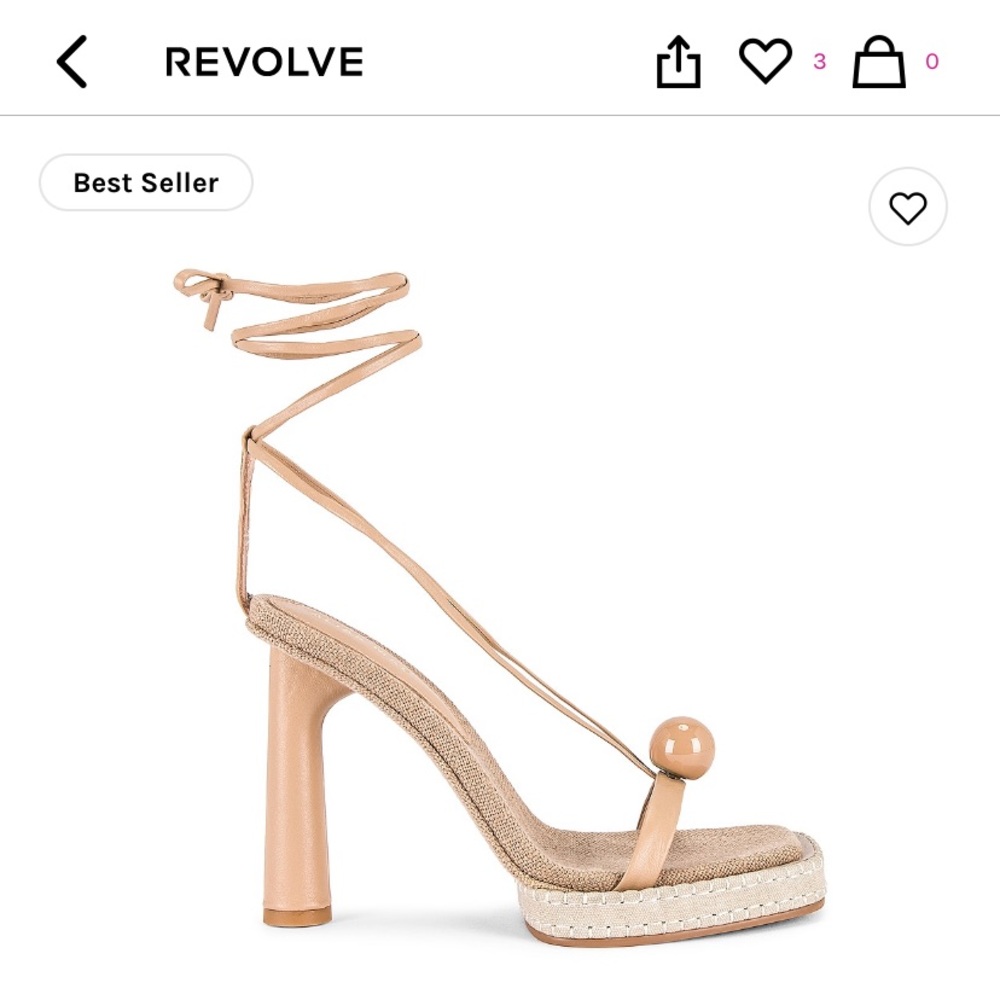 Alias Mae x Revolve heels
